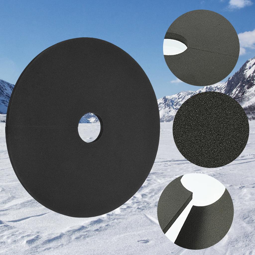 Ice Fishing Hole Covers,Ice Fishing Hole Insulator, Ice Hole Cover Lid Winter, Ice Fishing To Ice Holes From, Outdoor Sport