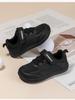 HOBIBEAR Kids' Wide-Head Breathable Velcro Shoes - Soft, Wear-Resistant Synthetic Leather for Boys & Girls