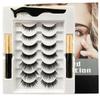 False Eyelashes 7 Pairs