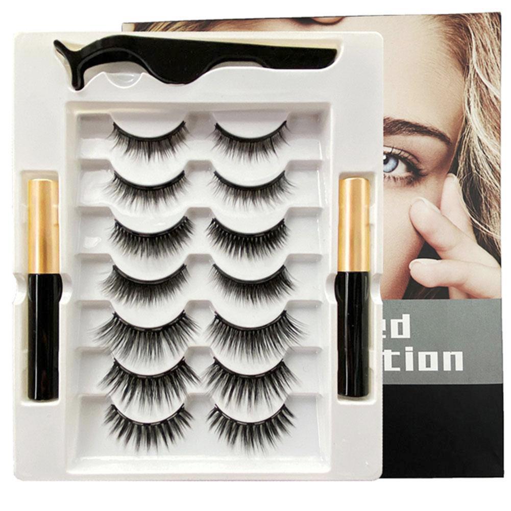 False Eyelashes 7 Pairs