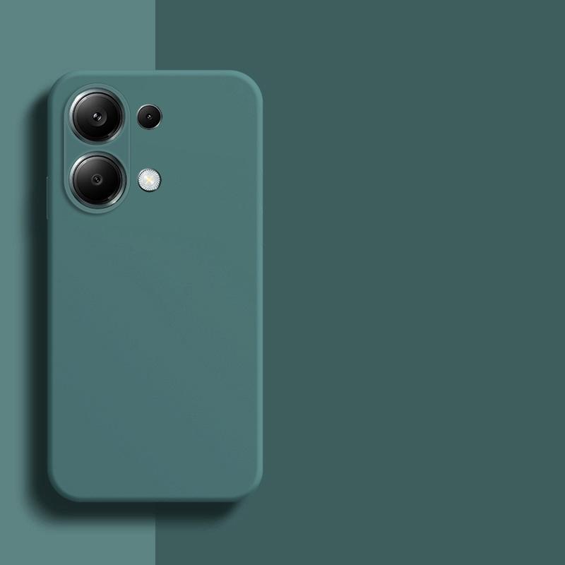 

For Xiaomi Poco M6 Pro 4G Case Poco M6 Pro Cover Soft Liquid Silicone Bumper Protective Phone Cases For Xiaomi Poco M6 Pro Funda For Poco M6 Pro 4G