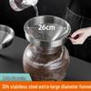 Stainless Steel Wide Mouth Funnel