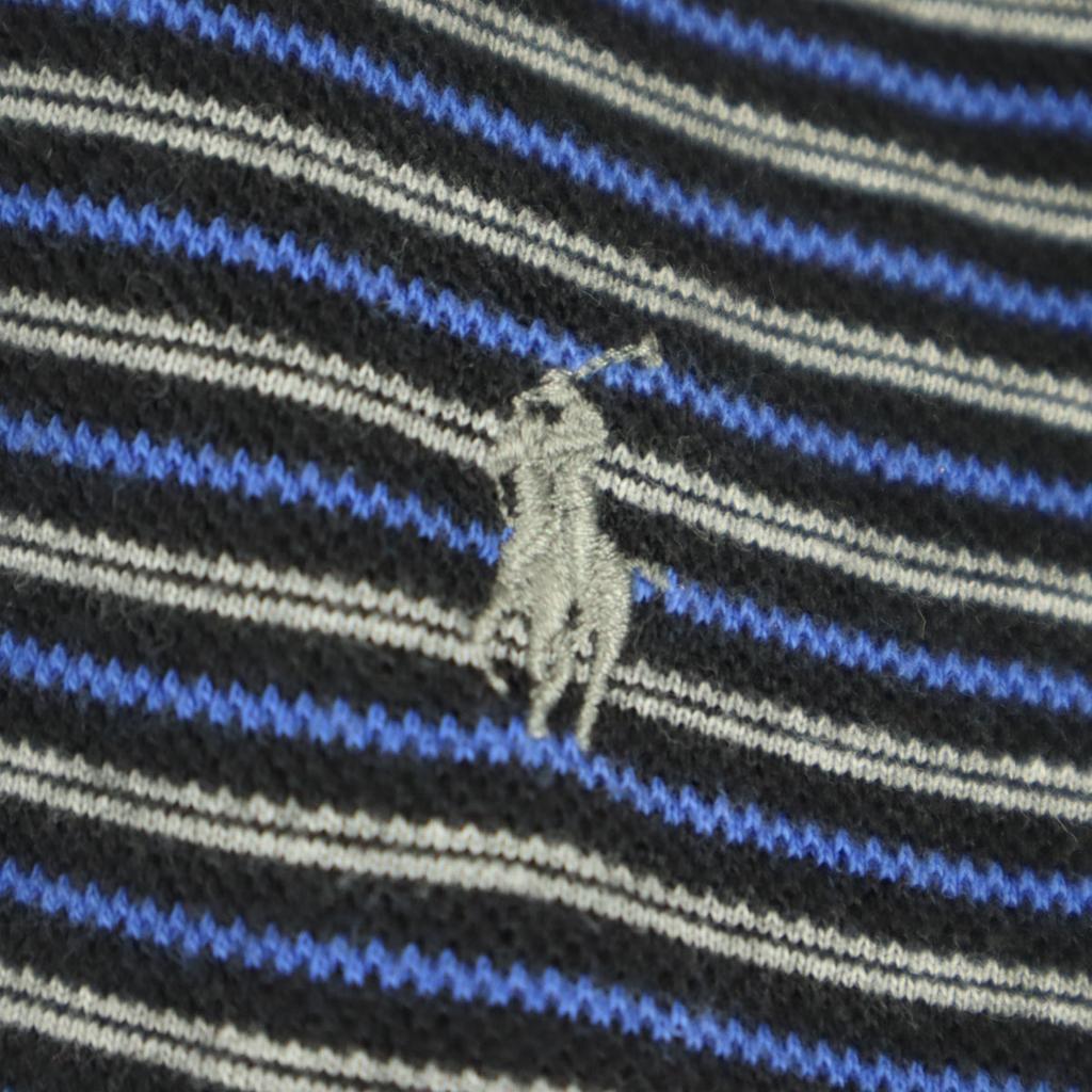 Polo by Ralph Lauren Border Pattern Short sleeve Polo shirt Men's Used