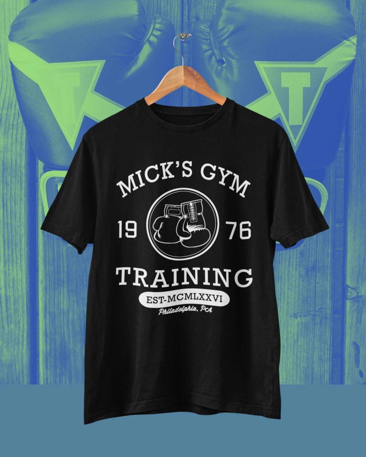 Retro Mick s Gym 1976 T Shirt Movie Rocky Classic Boxing Training Gift Idea Dad S