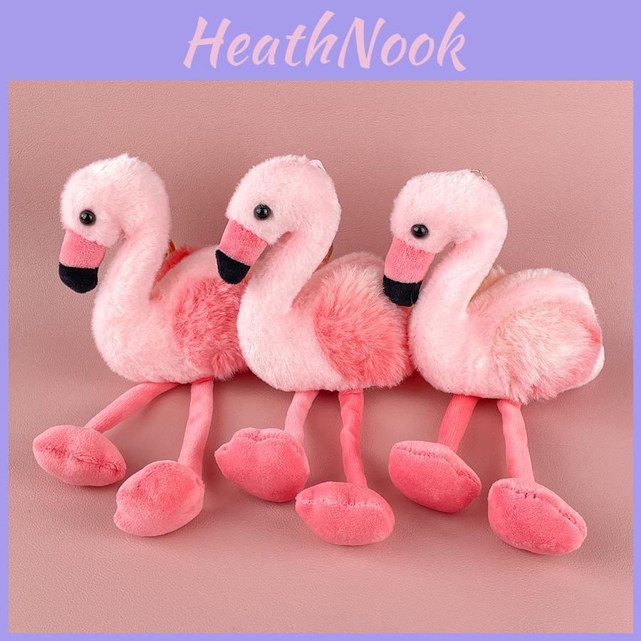 Flamingo Plush Keychain Soft Toy For Girls Home Decor