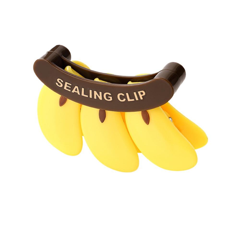 Plastic Bag Sealer Banana Fridge Magnet Food Sealing Clip Moisture-proof Fresh-keeping Clips