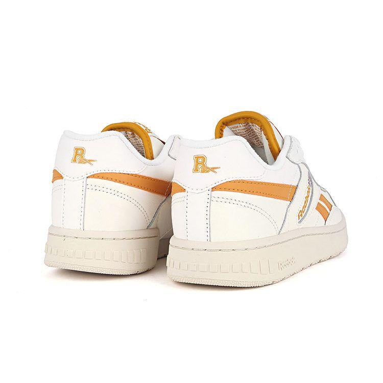 Reebok BB 4000 Mu Comfortable Daily Low-Top Retro Basketball Shoes Unisex Sneakers White Orange GZ3683