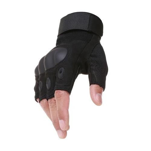 Halbfinger-Herrenhandschuhe, Outdoor, militärische taktische Handschuhe, Sport, Schießen, Jagd, Airsoft, Motorrad, Radfahren