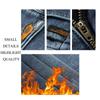 Spring And Autumn Winter Men'S Plush/Thin Jeans Versatile Outerwear Slim Straight Tube Trendy Brand High End Long Pants