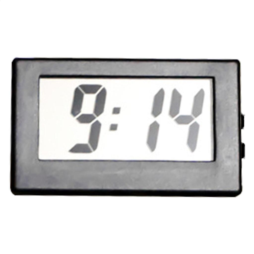 Mini Digital Clock Electronics Battery Digital Clock Small Electric Alarm Desk Clock LED Display Electric Clocks For Bedroom
