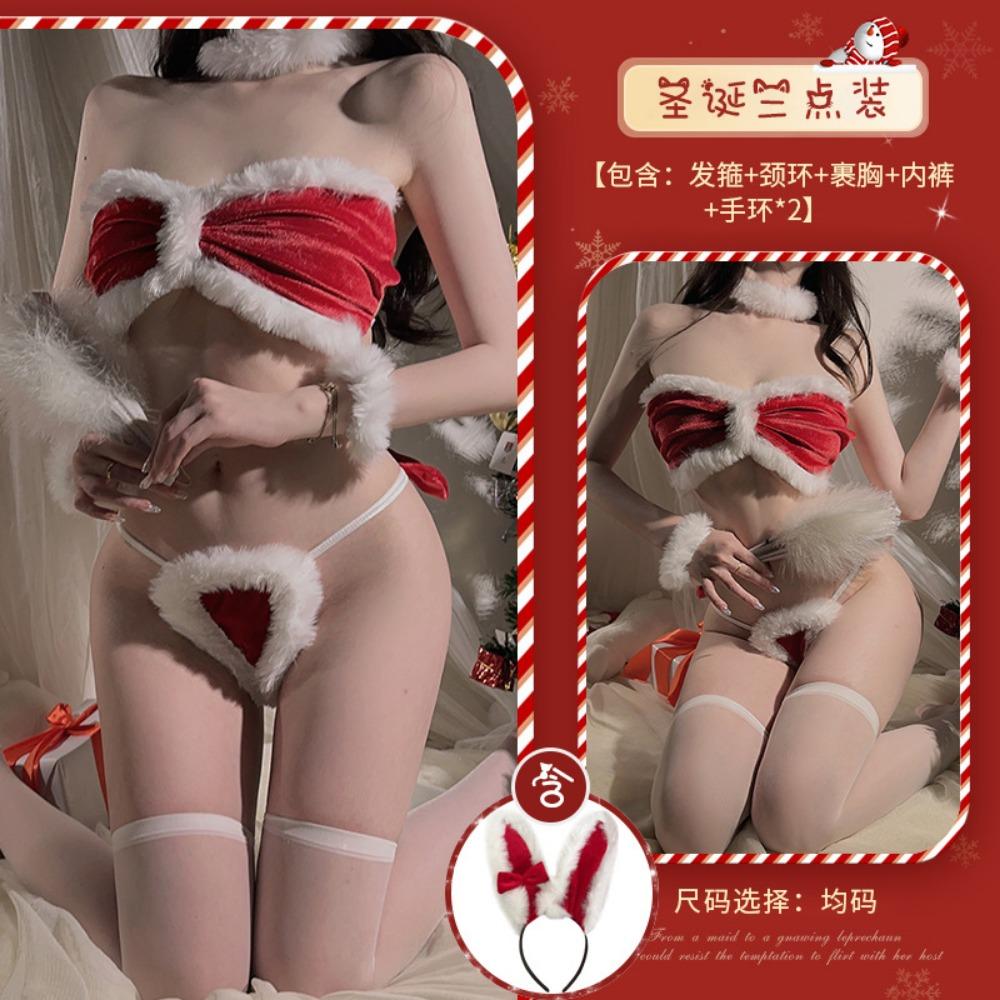 Xianyi Sexy Lingerie Three-point New Year's Outfit Bed Passion Free Bunny Sexy Qqny Uniform Female S44