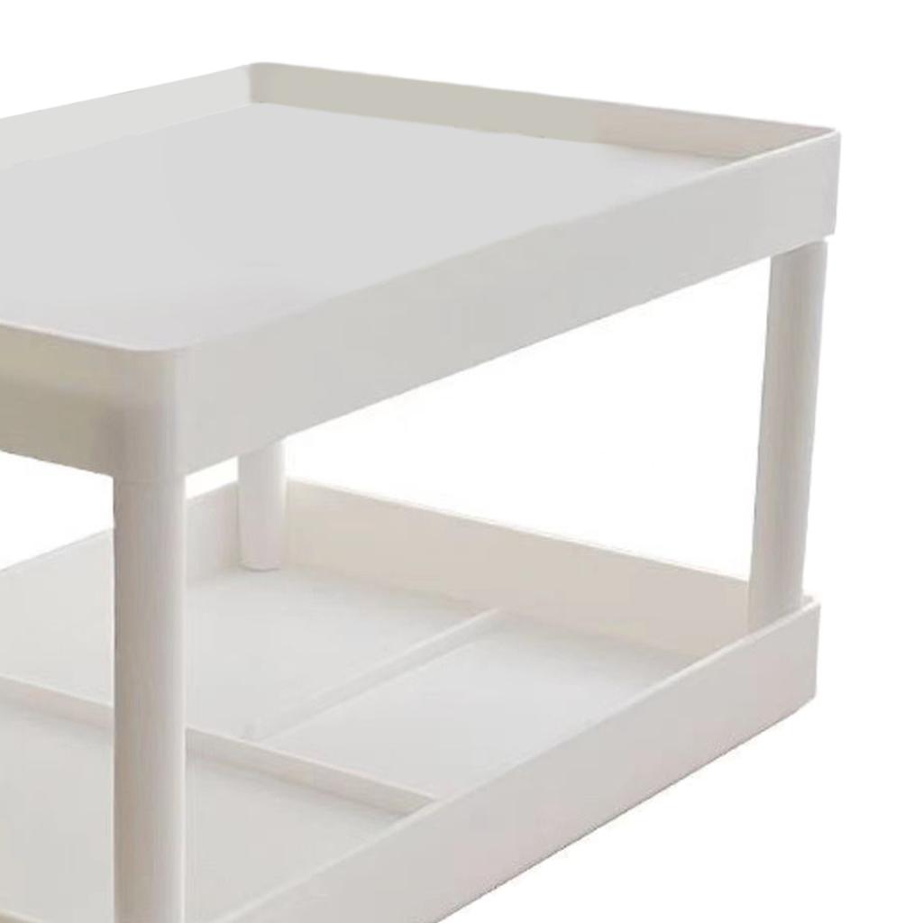 Makeup Stand 2 Layer Organizer Bedroom Office Student Dormitories Desktop Debris Storage Rack Small