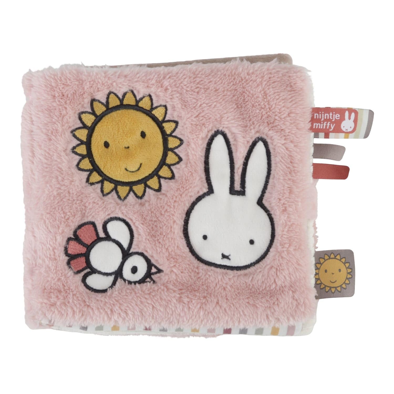 

miffy Миффи тканевая книжка с картинками TYMIFNIJN925 Пушистый/розовый розовый