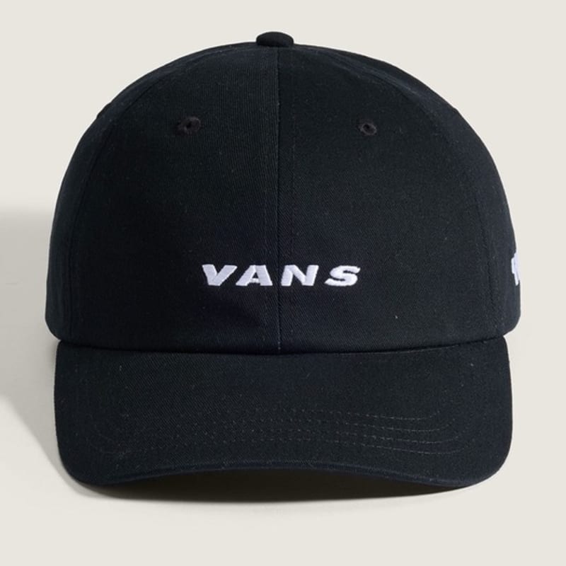 VANS Check Side Curved Bill Jockey Cap/ VN000QA6BLK1