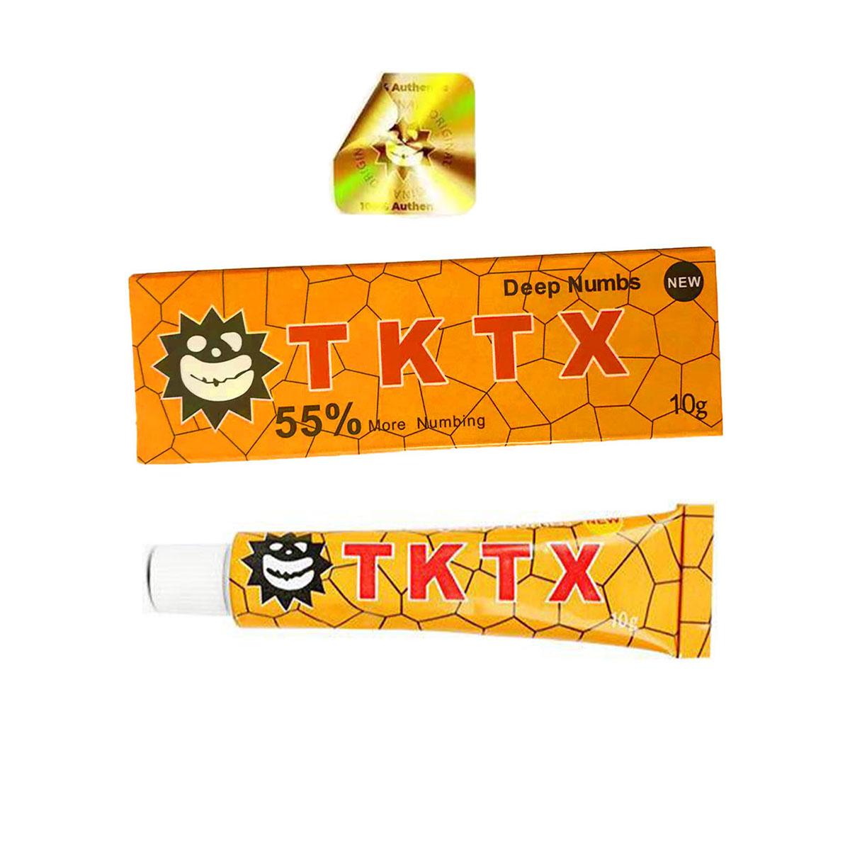 

10g Tattoo Anesthetic Fast Skin Numbing yellow55%T Cream Semi Permanent рожевий