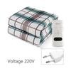 European 220V Dual Electric Heating Blanket - Safe, Non-Woven, Dehumidifying for Home Use