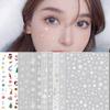 2025 Christmas Snowflake Stickers Face Eye Makeup Butterfly New Stickers Stickers Year Sequins Q2Y2