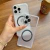 Case for HONOR 400 Pro Wireless Charging Magnetic Ring Casing Anti-Fingerprint Matte Cover