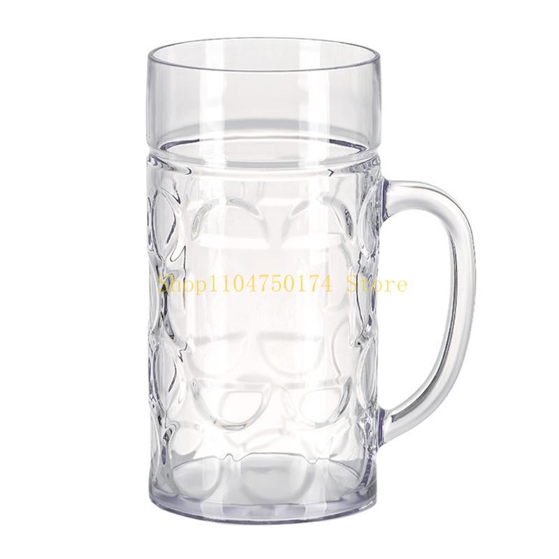 Large Capacity Dimpled Beer Mugs Efficient Dimpled Beer Cups British Styles Beer Mug Dishwasher Safe Beer Drinkwares top sale