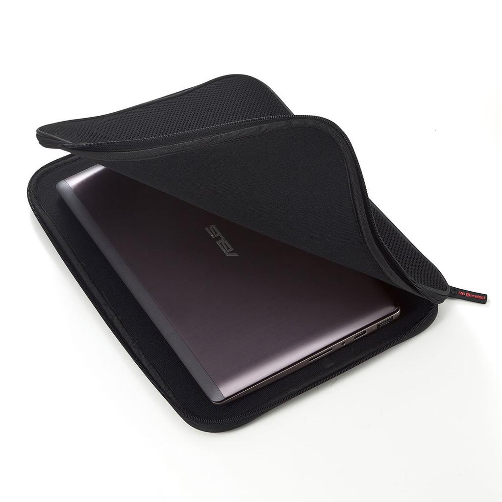 SANWA SUPPLY 3D Mesh Case Low-Rebound (13.3-inch) IN-SG13BK