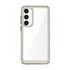 For Samsung A55 Case Cover Samsung A55 Capas Colour Frame Shockproof Phone Bumper Transparent Clear Samsung Galaxy A 55 A55 5G