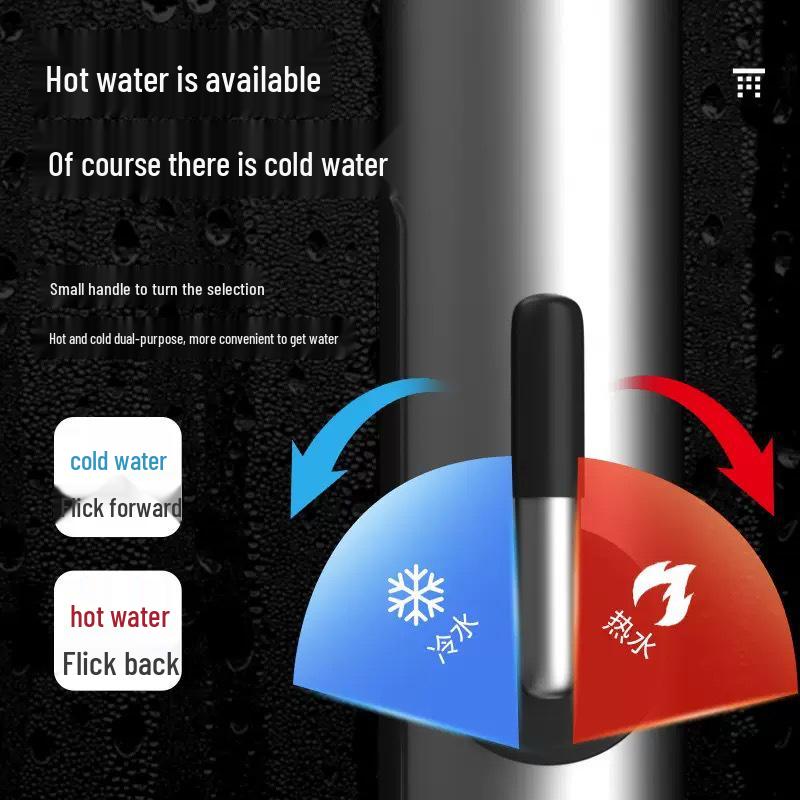 Instant Heat Dual-Use Stainless Steel Electric Water Faucet with Smart Display