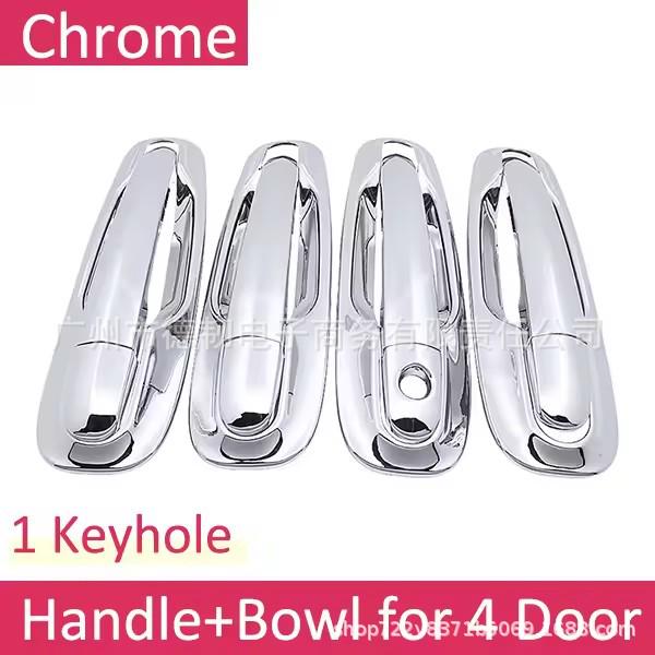 Chrome Door Handle Pull & Bowl for 07-13 Suzuki Forenza J200 Facelift