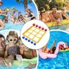 Portable Inflatable Pool Toy Set 6/10 Balls Pool Float Games Set Pool Party Decorations  Backyard