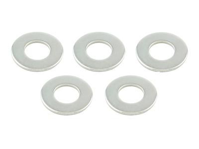 POSH FAITH Motorcycle Supplies Flat Washer Stainless Steel 5 Pieces