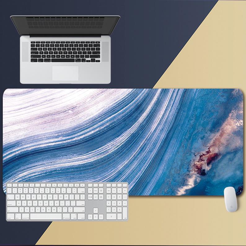 Tappetino Mouse Oversize Cielo Stellato - Design Cartone Animato Spesso per Scrivanie Studenti
