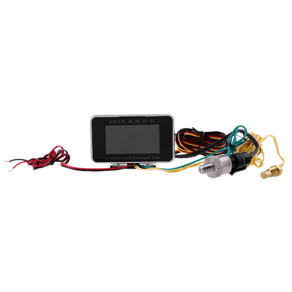 Universal Vehicle Large Combination Meter 12V-24V Display Panel Automotive Display Panel Quick Installation