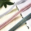 12 Meter Curtain Lace Tassel Fringe 2 Cm Width Braid Trim Edge Ribbon For Sewing Sofa Pillow Edge Upholstery DIY Accessories