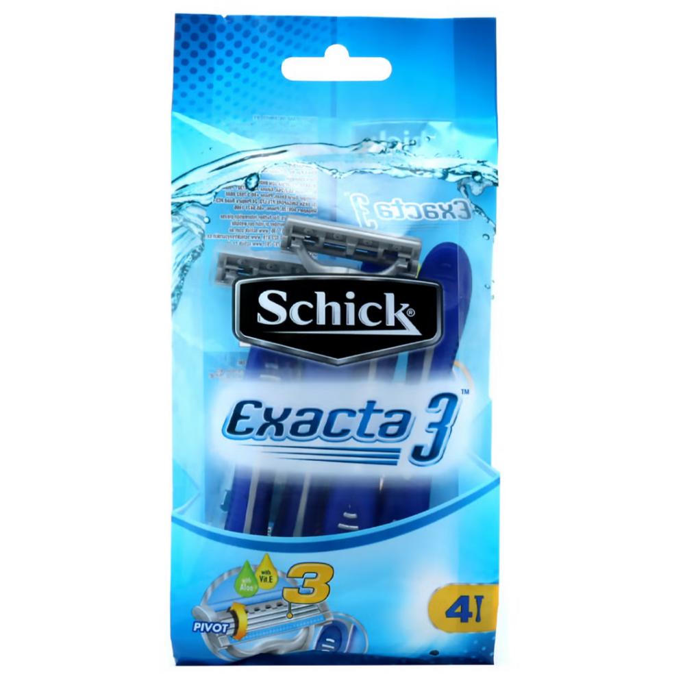 

Бритва Schick Exacta с тремя лезвиями (4 шт)