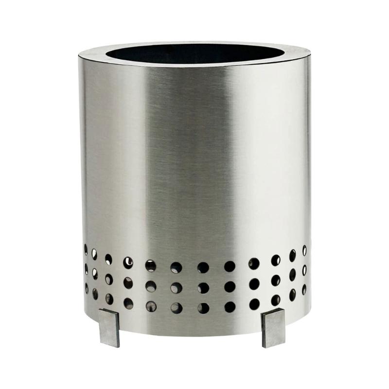 Desktop Camping Stove for Backpacking Outdoor Cooking Wood Burning Fireplaces Portable Mini Fire Pit Hand Warmer Decor