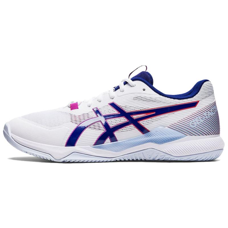 

ASICS Gel Tactic White Dive Blue Sneakers 1073A051-103 40.5