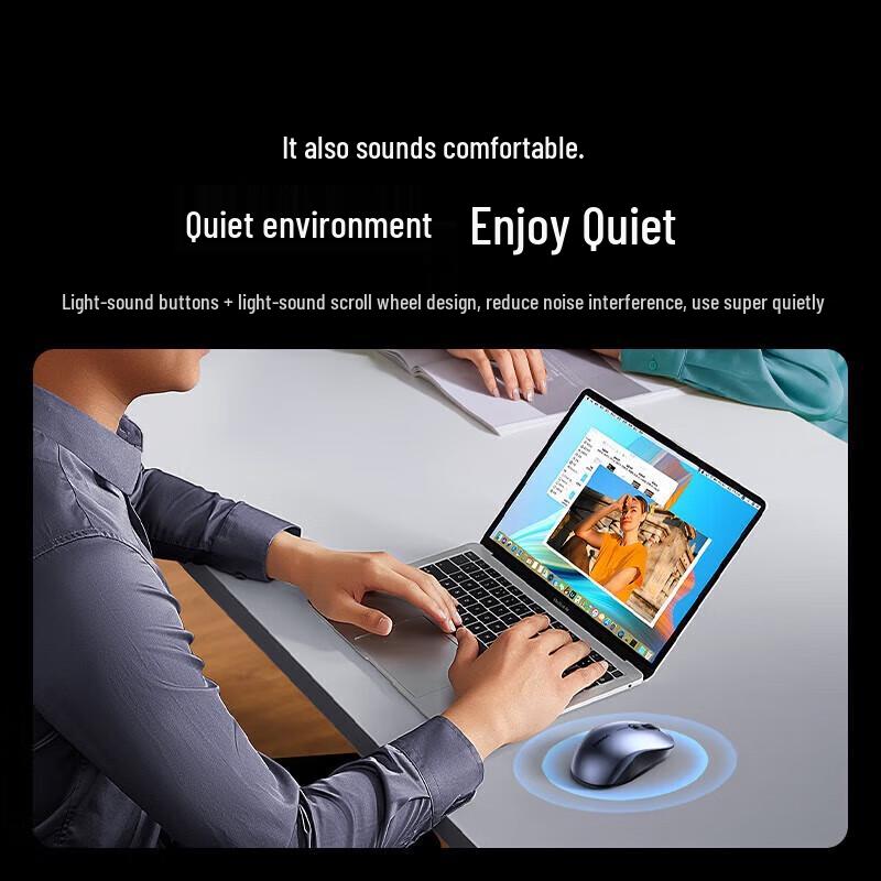 UGREEN 45757 Wireless Bluetooth Dual-Mode Silent Mouse