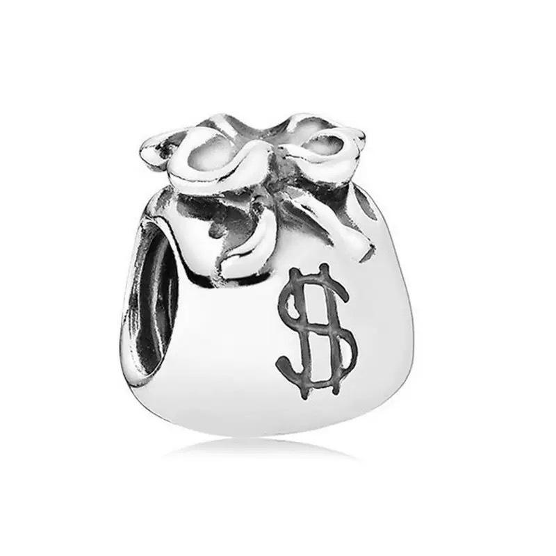 2025 Pandora Legierung Haustier Kürbis Kutsche Münzbörse Perlenarmband DIY Schmuck