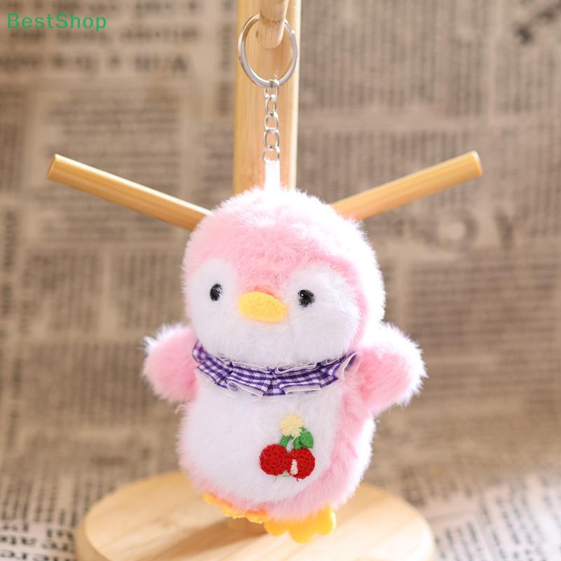 Mini Penguin Plush Toy Keychain Backpack Pendant Decor Car Keychain Lovely Gifts