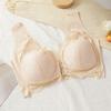 Female Front Closure Bra Sexy Lace Push Up Bra Women Soft Seamless Underwear Crop Top