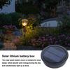1PCS S/L Solar Light Replacement Top 1.2V Waterproof LED Solar Panel Lantern Lid Light Solar Lantern Top Outdoor Garden Decor