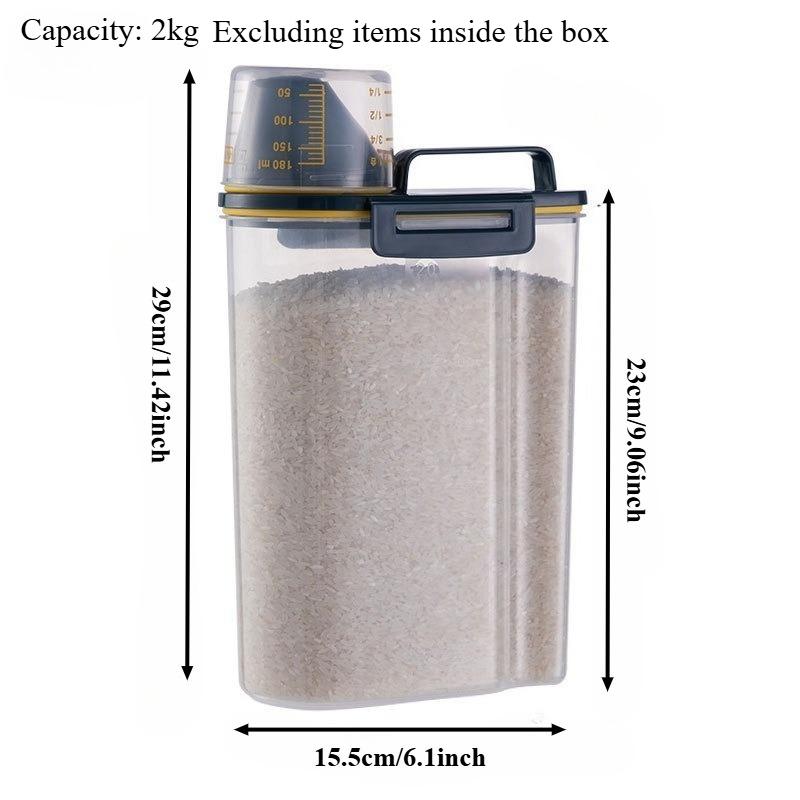 Premium Pet Food Storage Container with Airtight Seal - Durable, Large Capacity, Easy Clean & Stylish Design for Dogs & Cats
