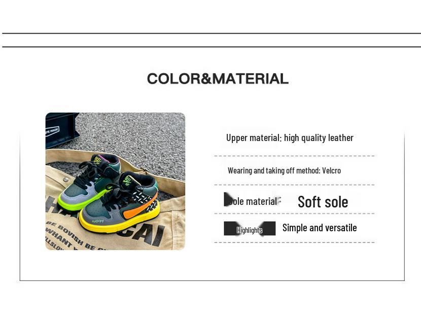 2025 Autumn Kids' AJ Sneakers: Stylish and Comfortable Casual Shoes for Boys and Girls