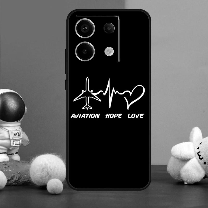 Flugzeug Flug Reise Hülle Für Xiaomi Redmi Note 13 11 9 10 12 Pro Plus 12S 11S 10S 9S Redmi 12 10C 12C 13C Abdeckung