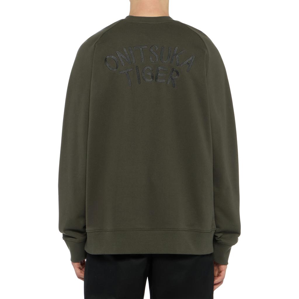 Onitsuka Tiger Sweat Top Casual Round Neck Pullover Sweatshirt Unisex tops 2183B537-020