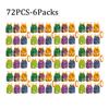 120pcs Halloween Gift Box Cartoon Pumpkins Candy Cookie Packaging Paper Boxes Happy Halloween Eve Party Supplies Decoration Mixe
