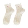 Boneless Short Tube Embroidered Bow Socks for Women, Spring and Summer Breathable Ballet-style Women's Socks, College-style Short Socks