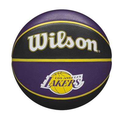 Wilson Basketball NBA TEAM TRIBUTE LA LAKERS WTB1300XBLAL Outdoor Größe Durchmesser (Team Graffiti) 7/ca.. 24.5cm