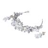 Rhinestone Tiara Hard Alloy Strong Rustproof Elegant Sparkling Compact Princess Tiara with Dangle Earrings for Party