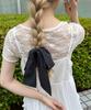 WEGO PHILLY Assorted Ribbon Hair Girly and Gift for Size Black Ties, Cute, Women, F,