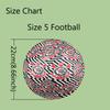 1pc FIFA World Cup Theme Standard Size 5 Soccer Ball, Gentle on the Feet, Designed Specifically for Matches and Training Football
